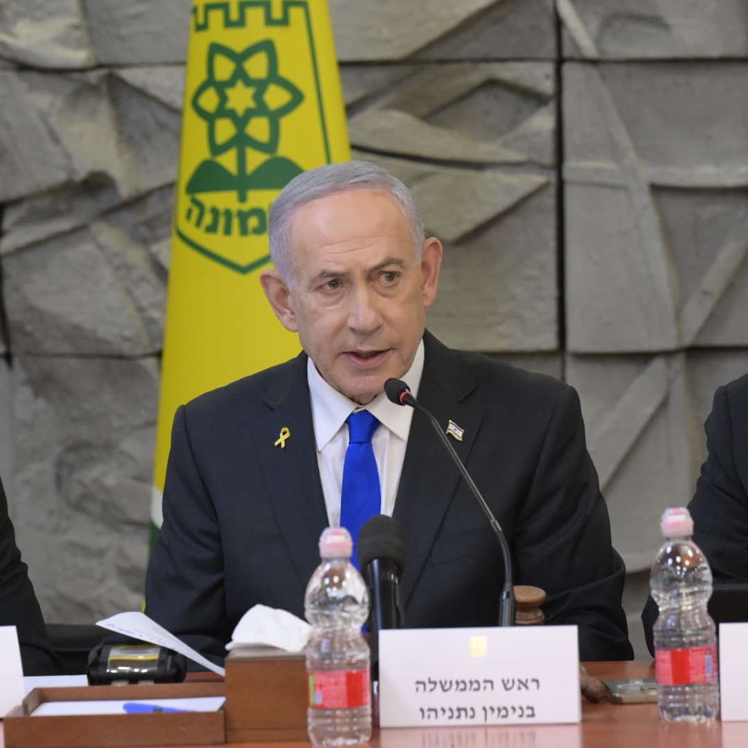 Benjamin Netanyahu, Prime Minister of Israel.