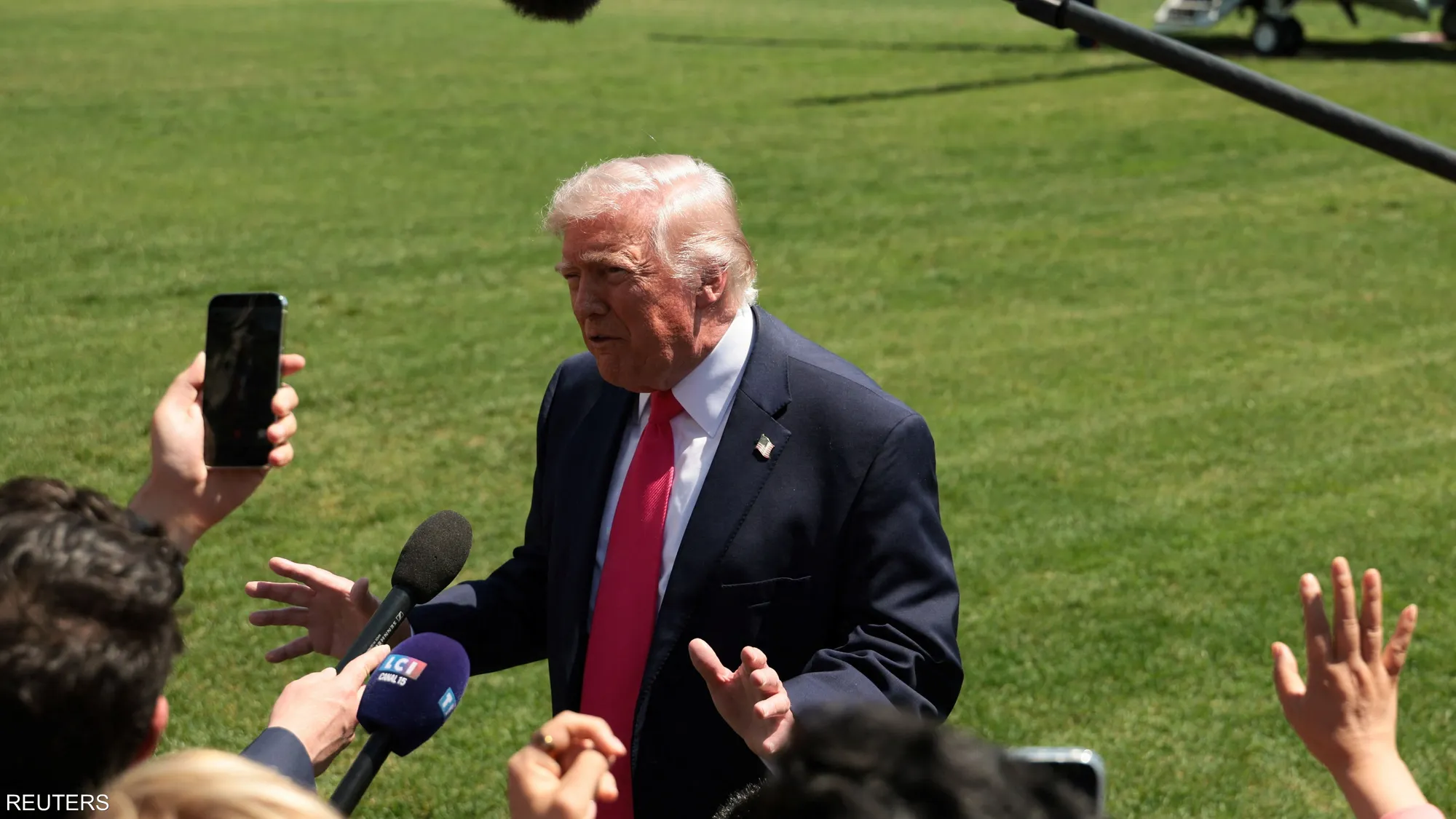 US President Donald Trump