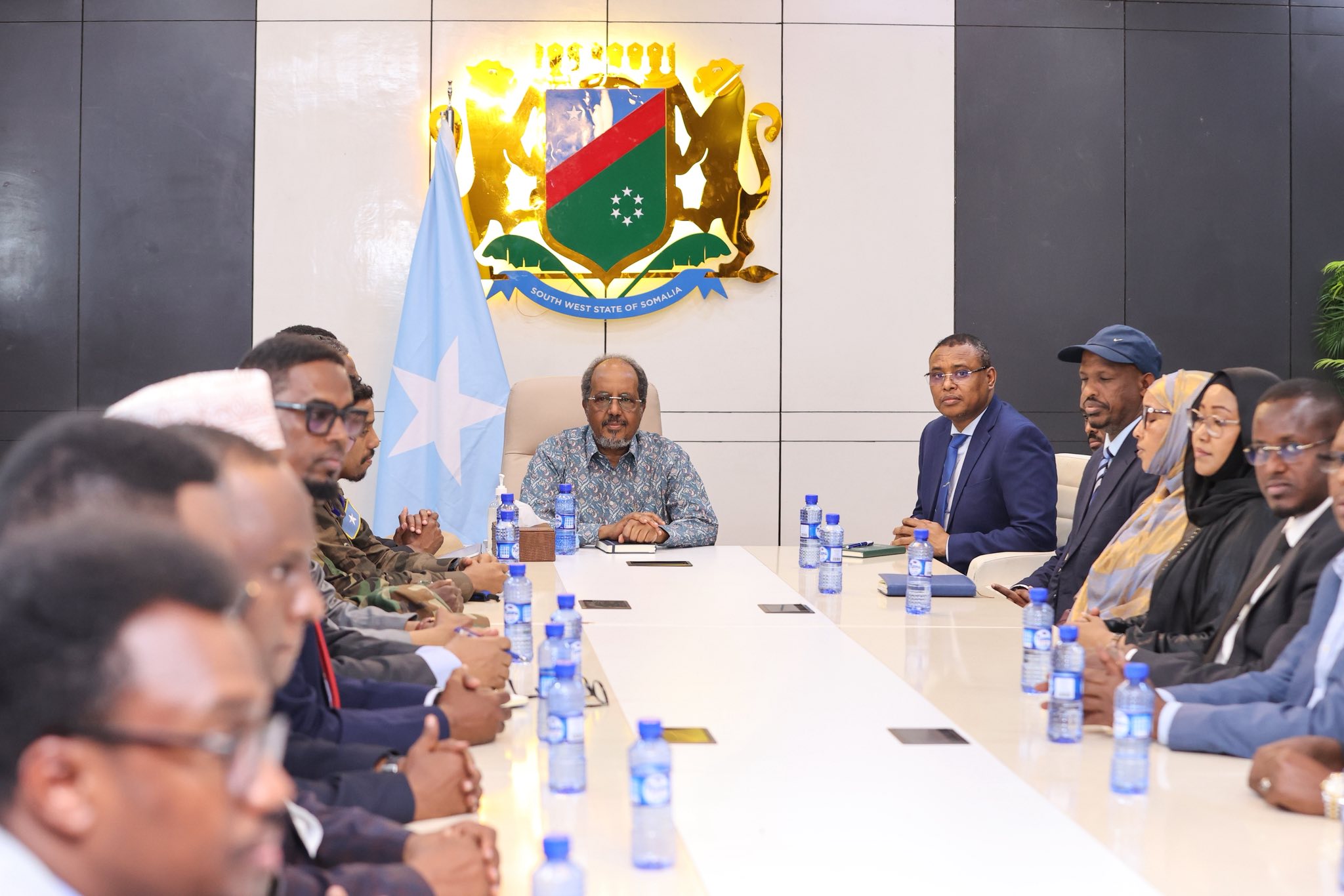 Madaxweynaha oo shir-guddoominaya kulanka wadajirka ah ee Taliyeyaasha heer qaran iyo Wasiirrada KGS.